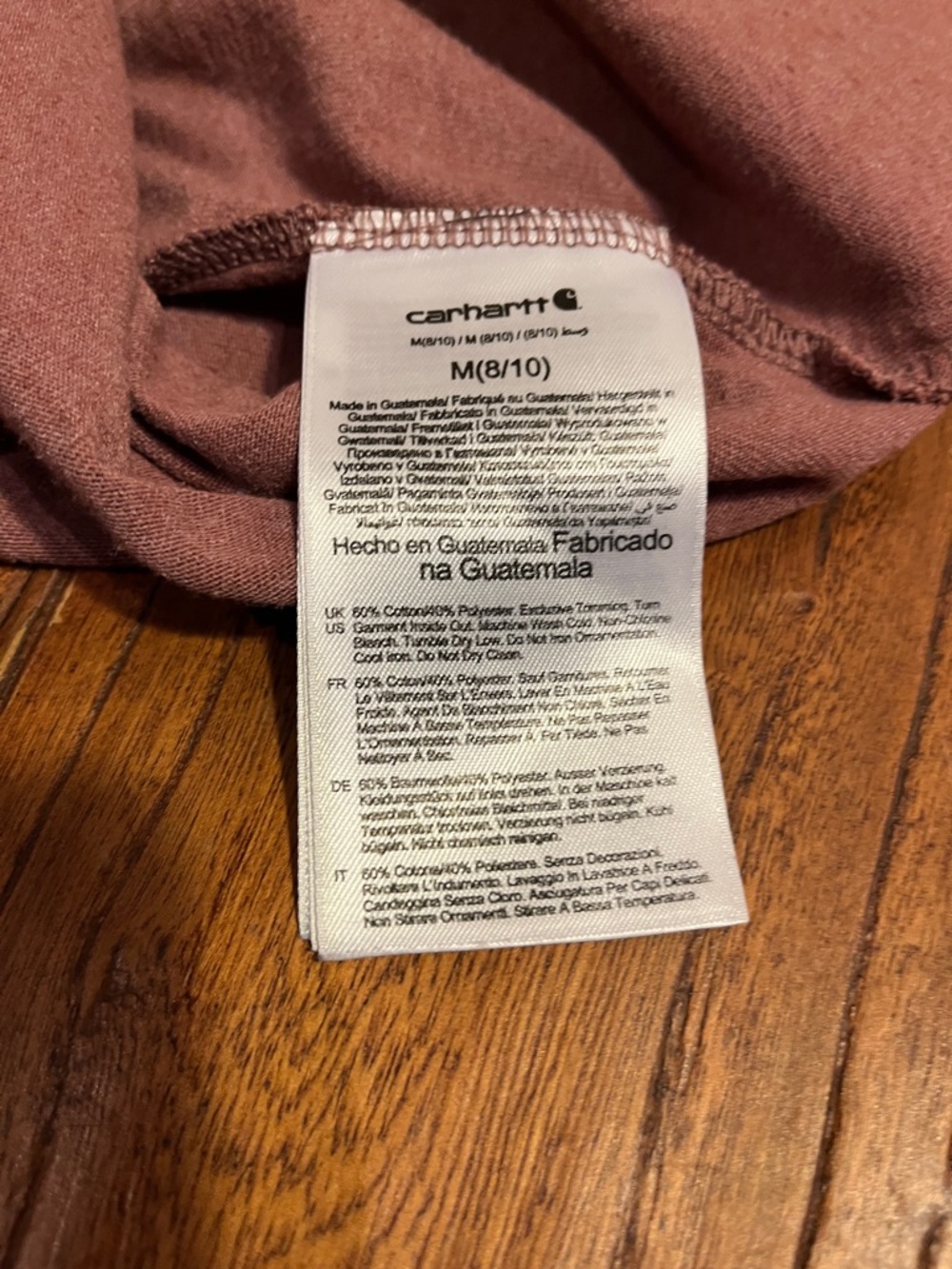 Carhartt Women's Loose Fit Heavyweight Long-sleeve T-shirt - Picture 5 of 5